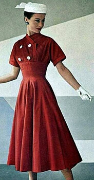 1950s Fashions - Women's Dresses