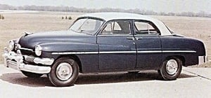 1951 Mercury car