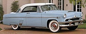 Vintage cars of 1954