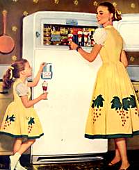 typical 1950s homelife