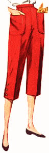 1950s Pants & Shorts