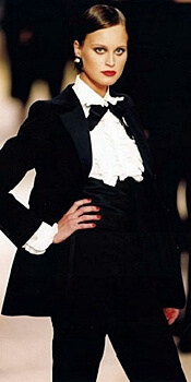 YSL Tuxedo outfit