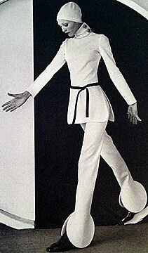1960s style fashion pants