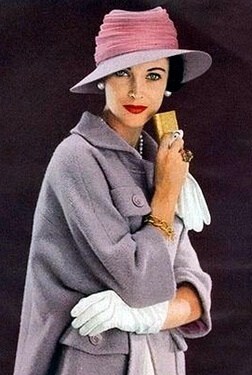 1950s fashion womans hat