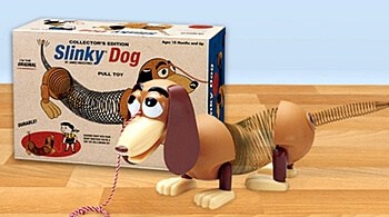 1950s Toys - Slinky Dog