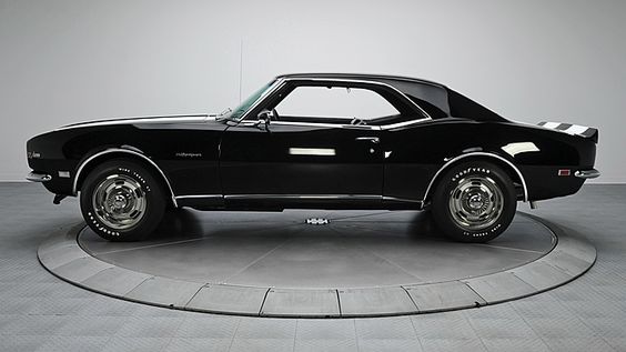 A black 1968 Chevy.