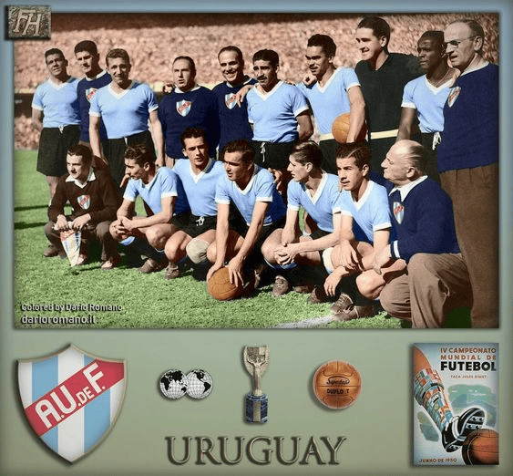 The 1950 FIFA World Cup Miracle of The Uruguayan Underdogs Photo