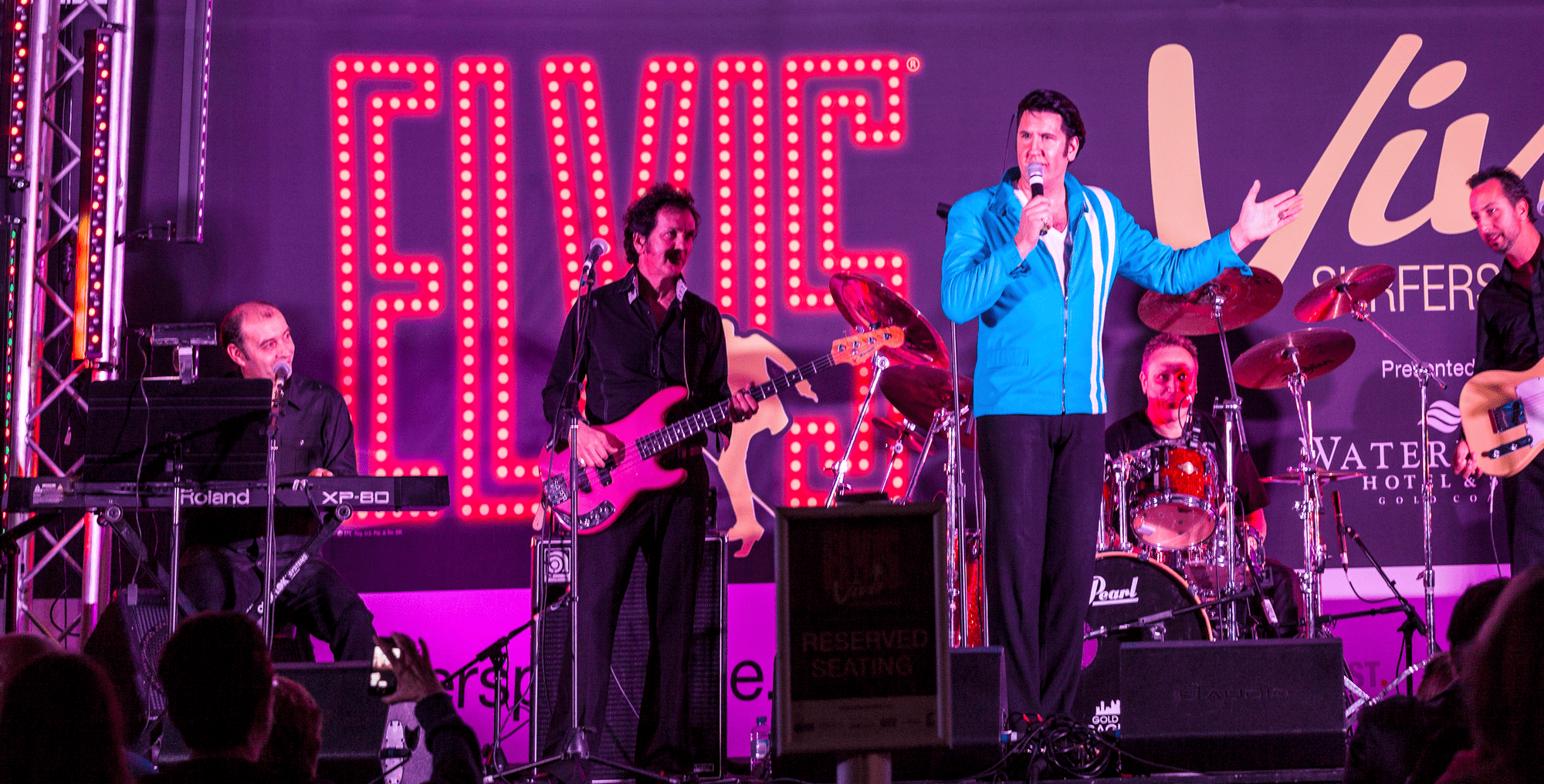 An Elvis Presley performance.