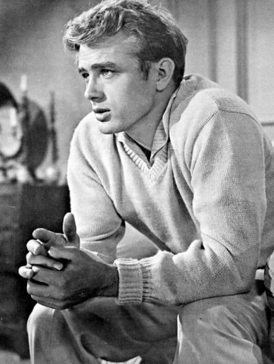 James Dean in his early years.