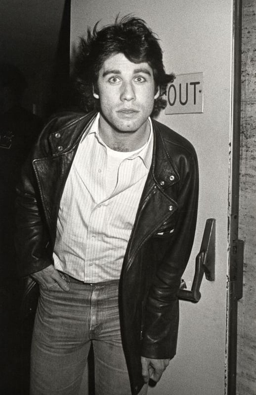 John Travolta in the 80s.
