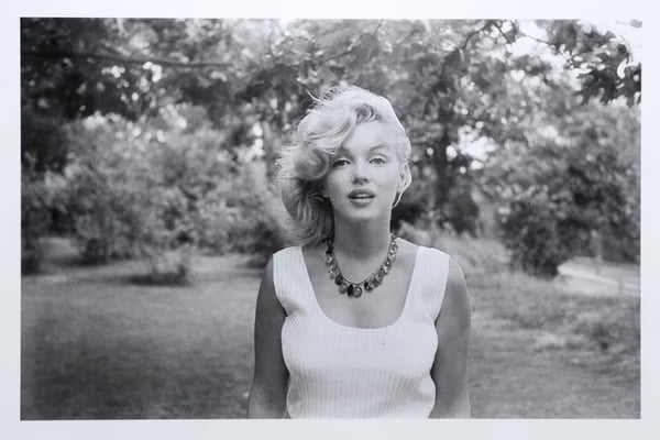Marilyn Monroe photographed by Sam Shaw — Stock Photo, Image
